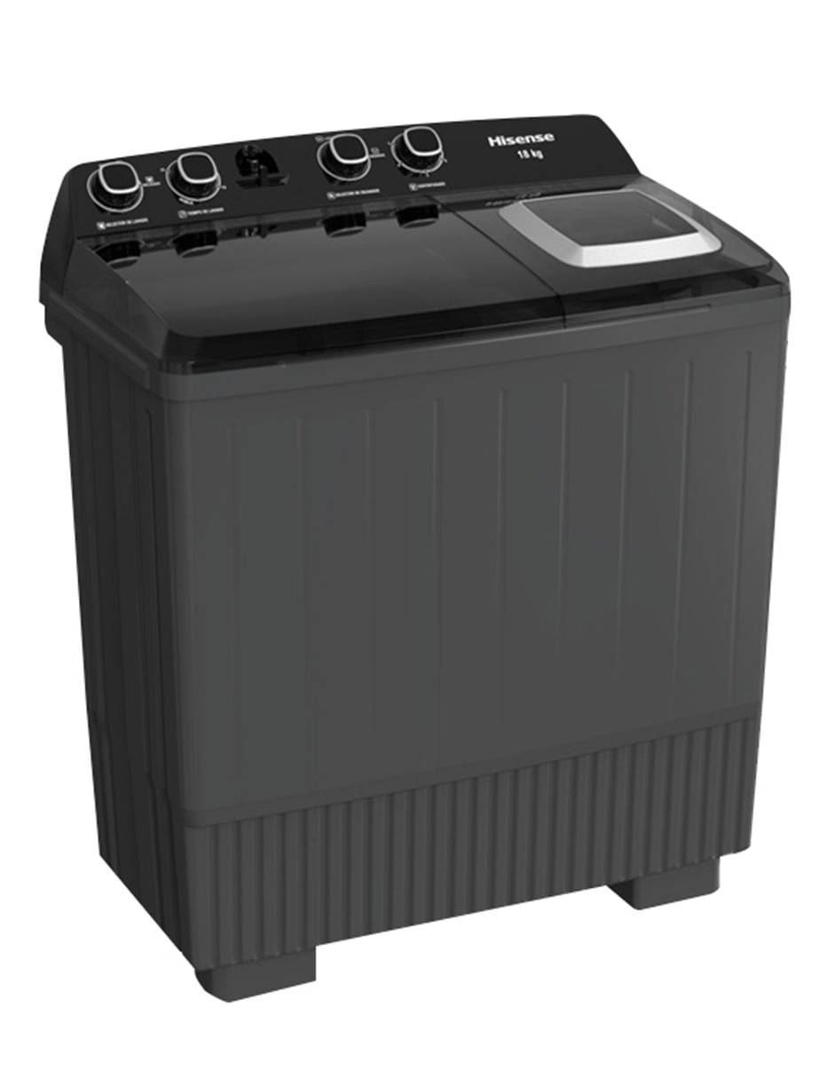 Lavadora doble tina 18 kg semiautomática carga superior wsa1804p 4