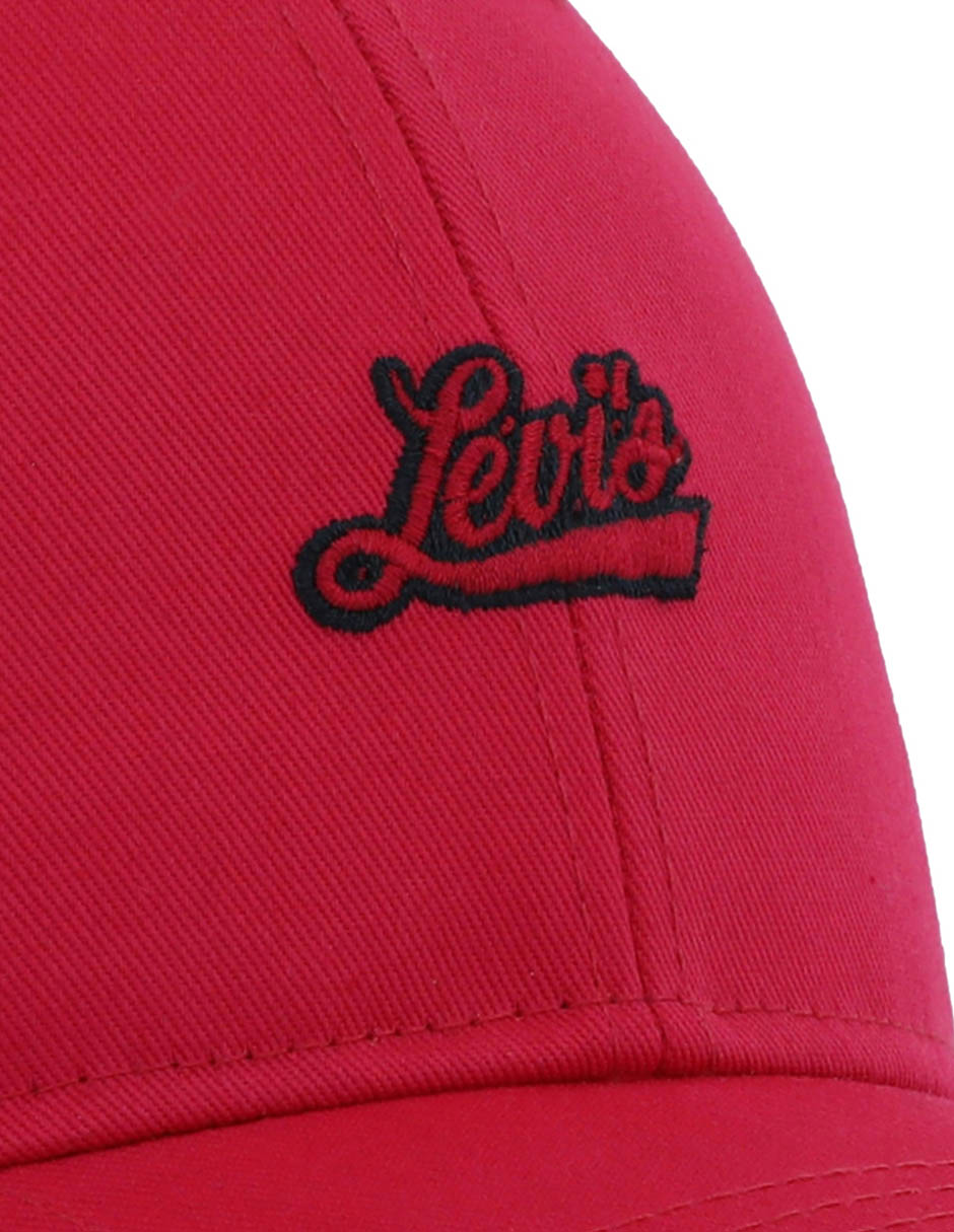 Gorra visera curva velcro casual Levi´s para mujer