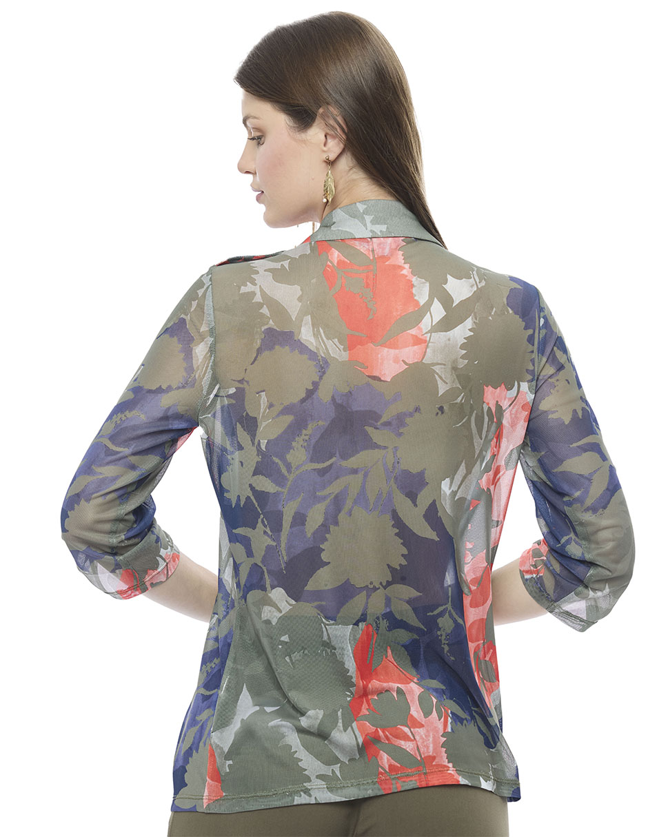 Blusa manga 3/4 para mujer 5