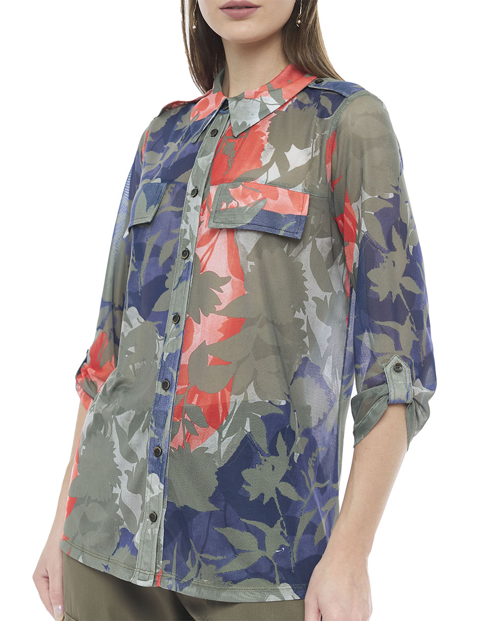 Blusa manga 3/4 para mujer 7