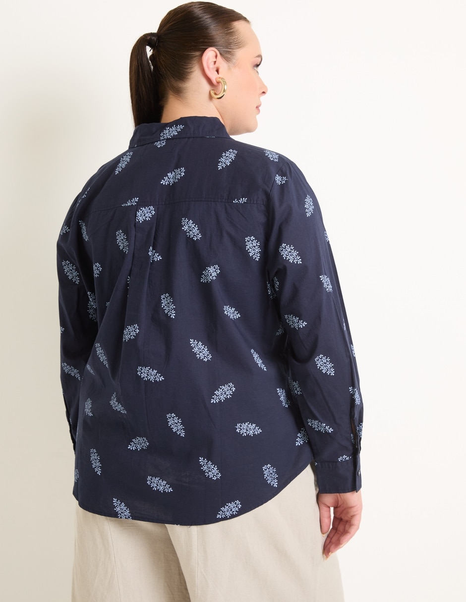 Blusa manga larga para mujer 5