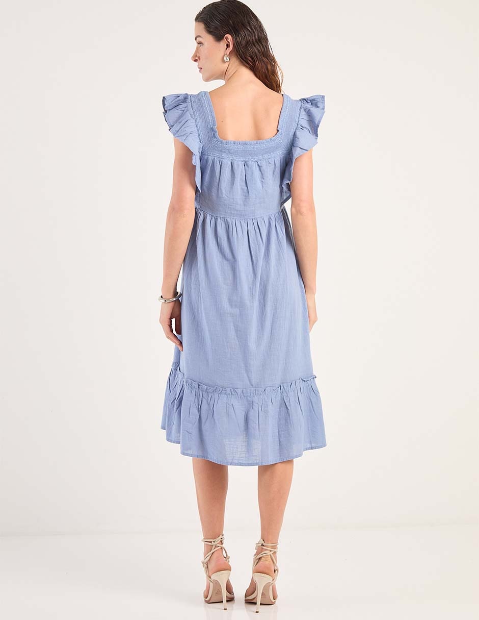 Vestido midi casual para mujer 2
