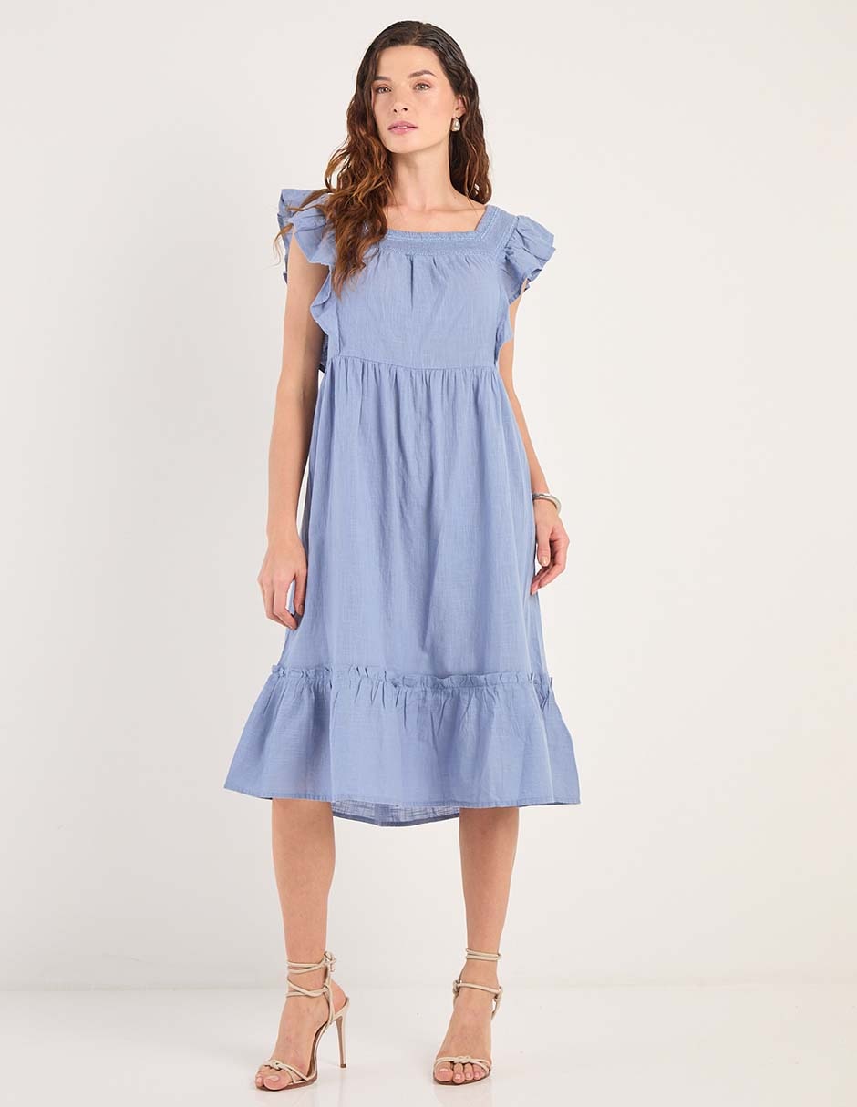 Vestido midi casual para mujer 3