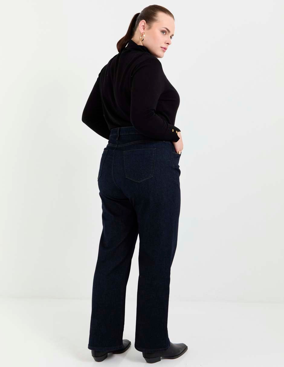 Jeans straight para mujer
