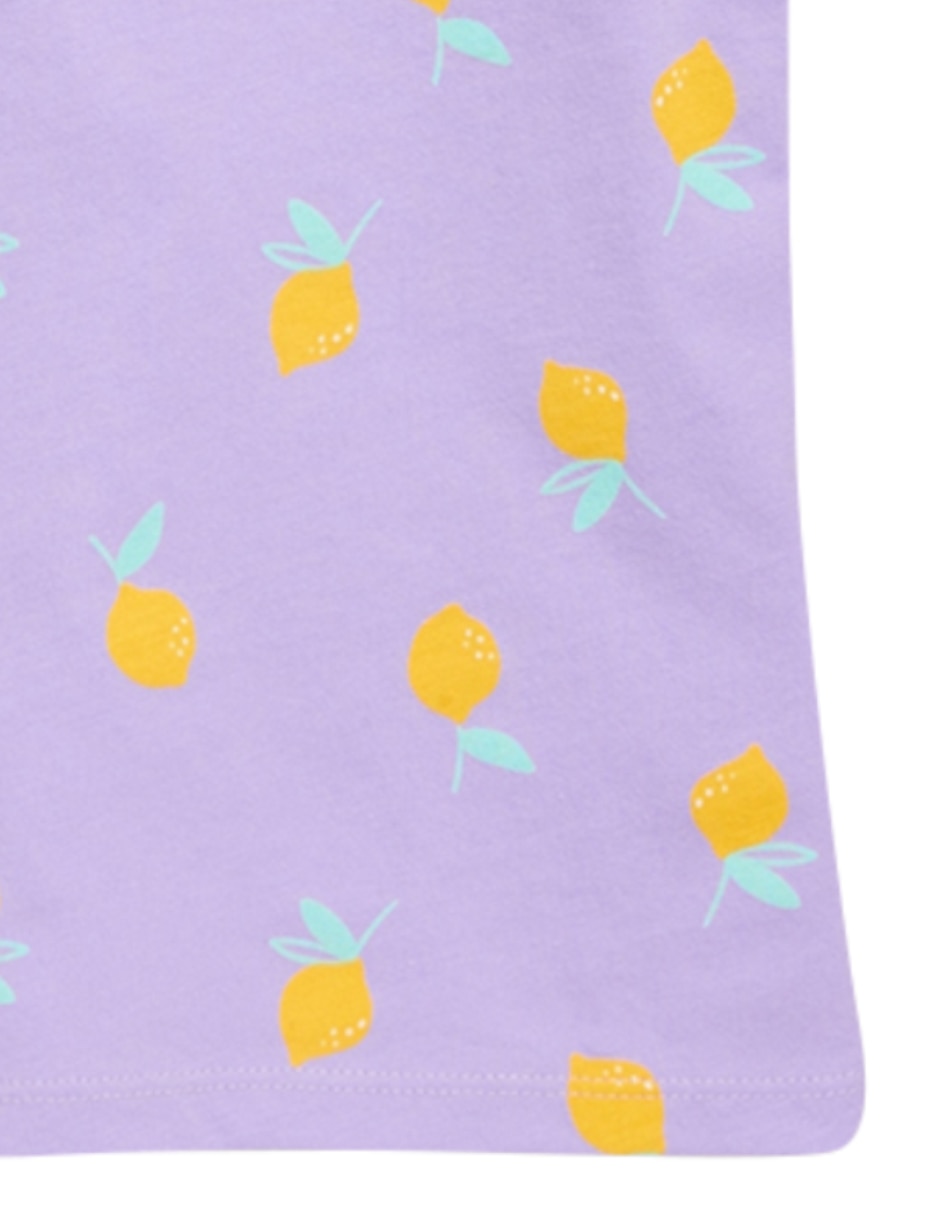 Playera manga corta para niña