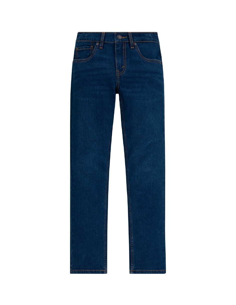 Jeans straight Levi´s lavado obscuro para niño