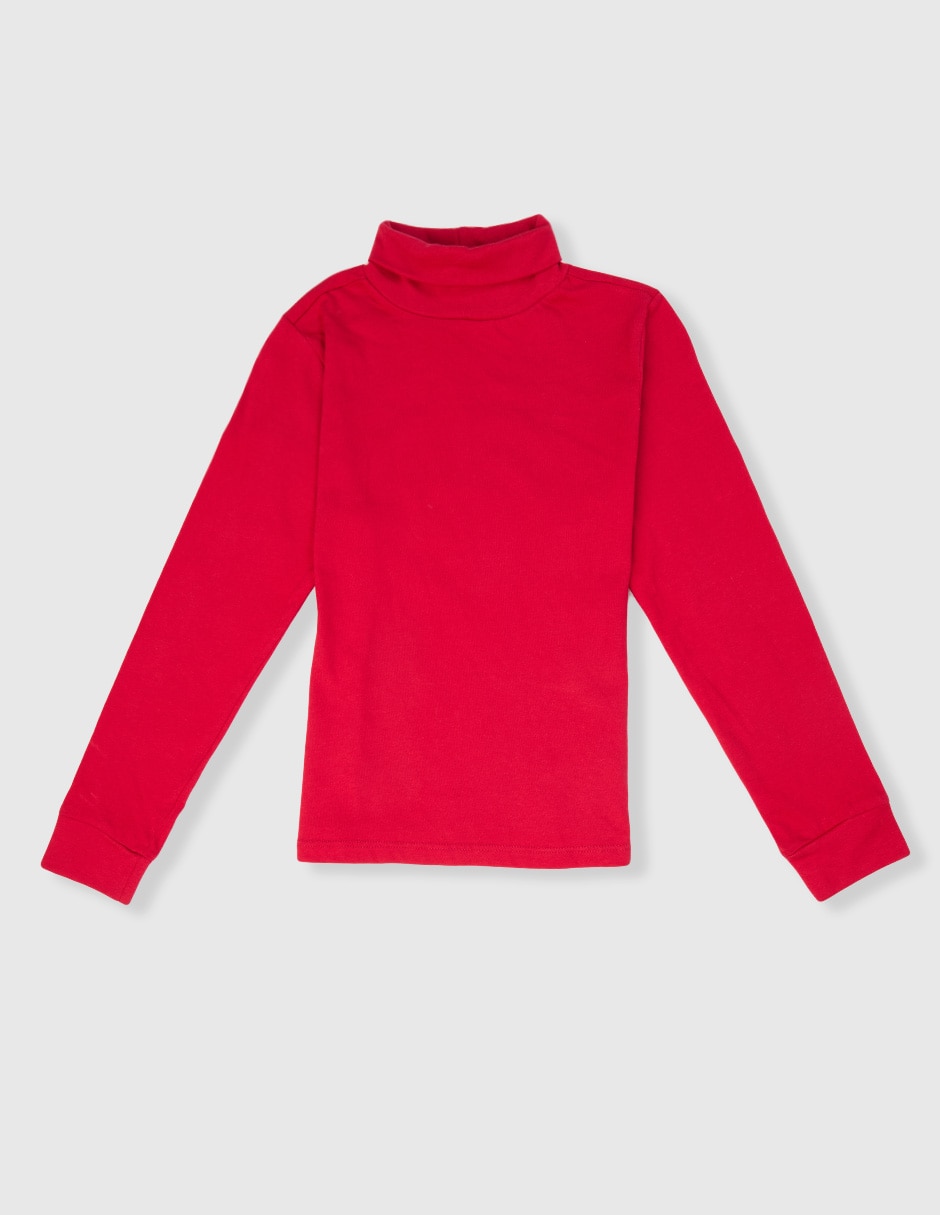 Playera manga larga para niña Playera manga larga para niña