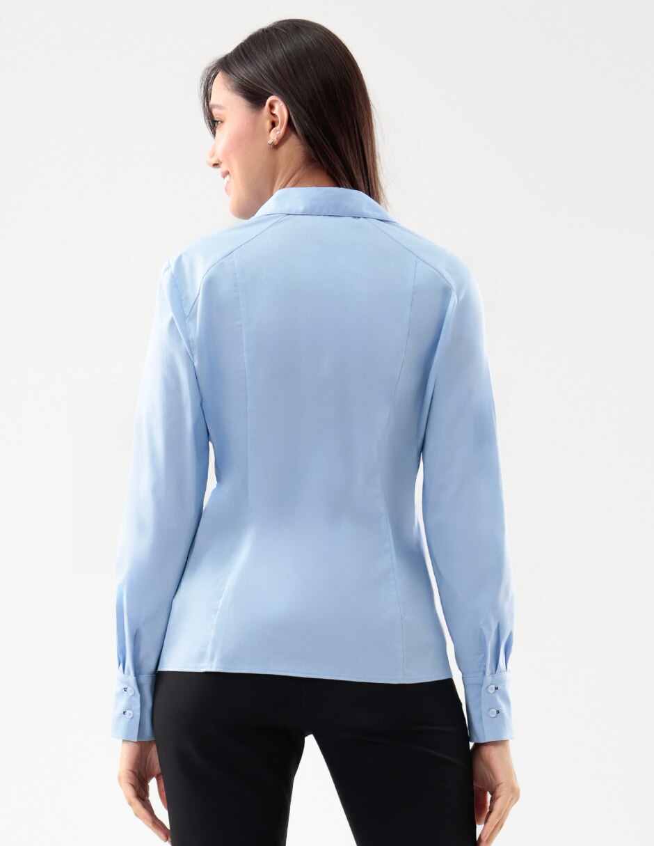 Blusa manga larga para mujer 2
