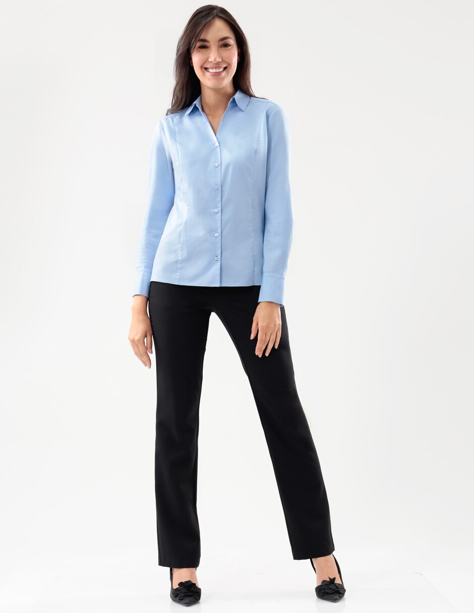 Blusa manga larga para mujer 3