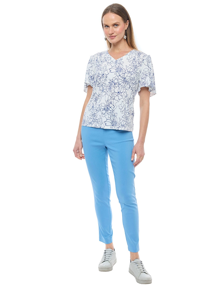 Blusa manga corta para mujer 6
