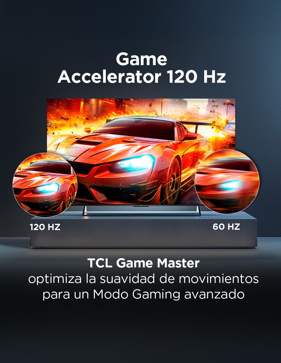 Pantalla qled de 43 pulgadas 4k/uhd 43q6k con google tv 14