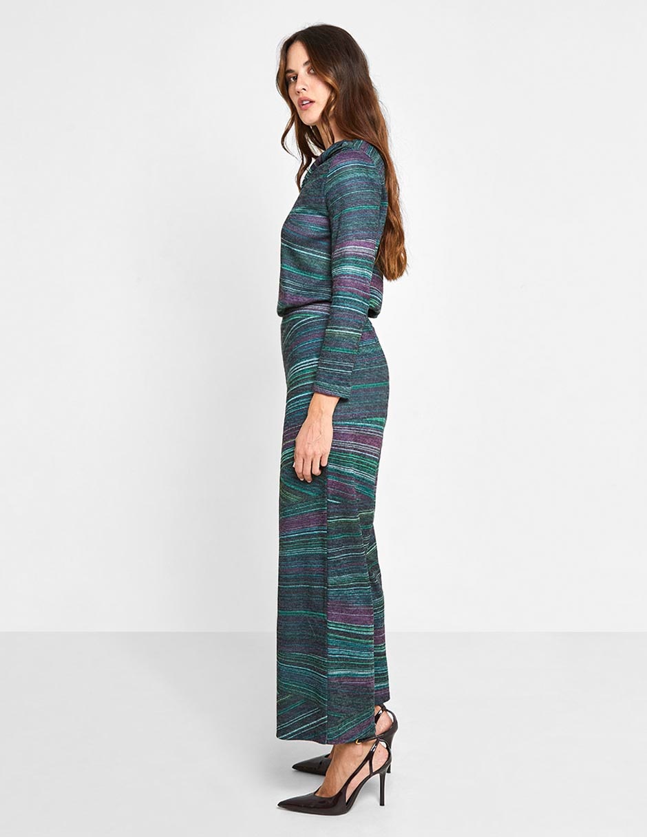 Pantalón relaxed amplio para mujer