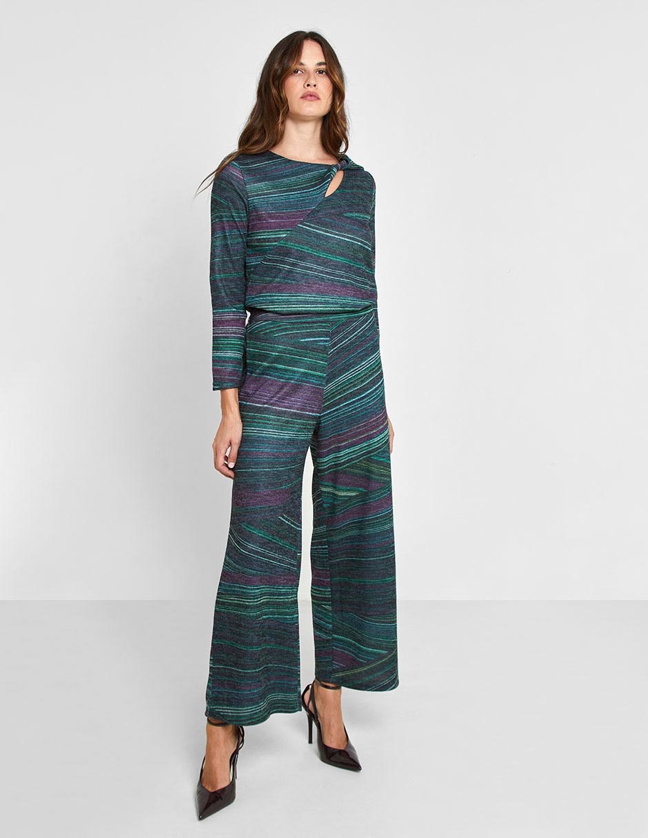Pantalón relaxed amplio para mujer