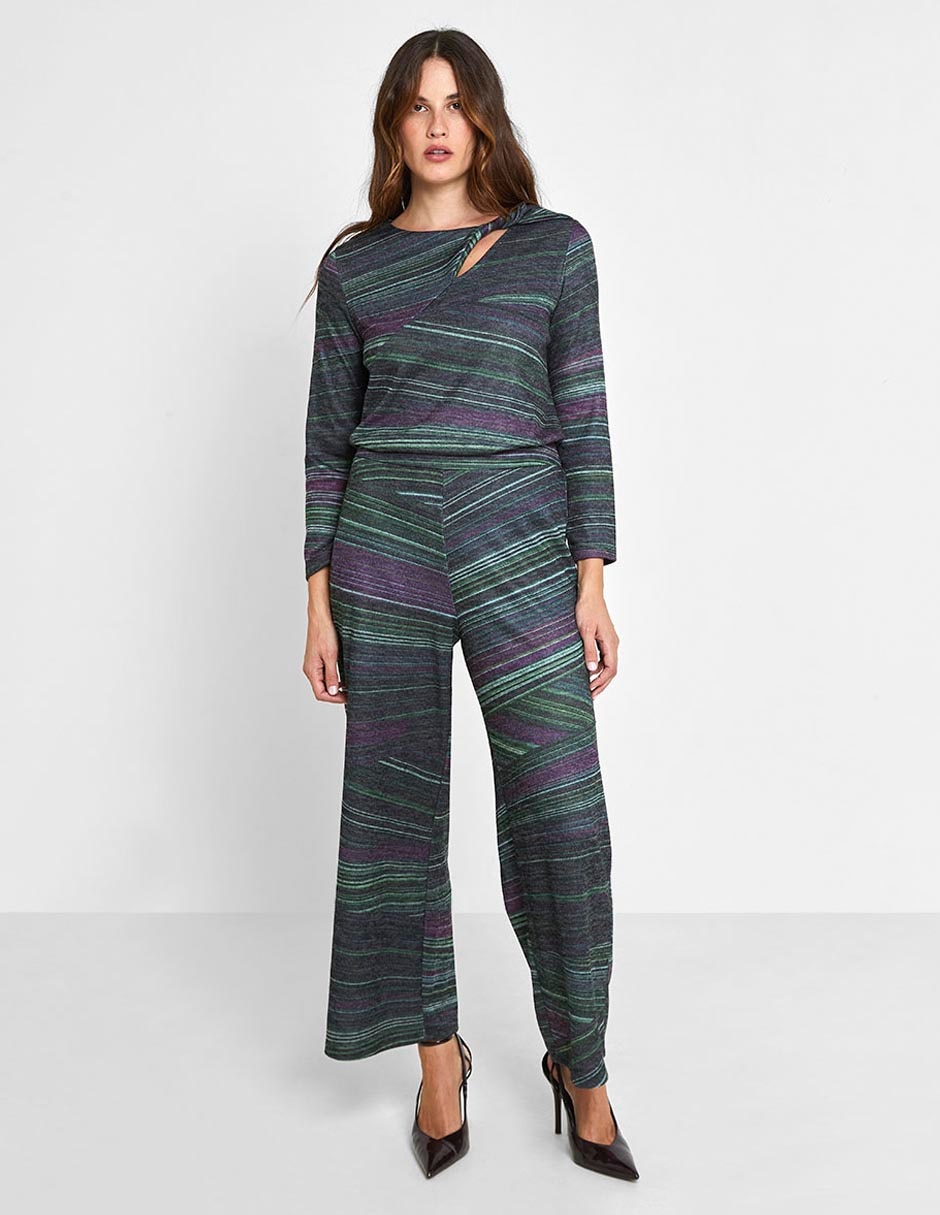Pantalón relaxed amplio para mujer