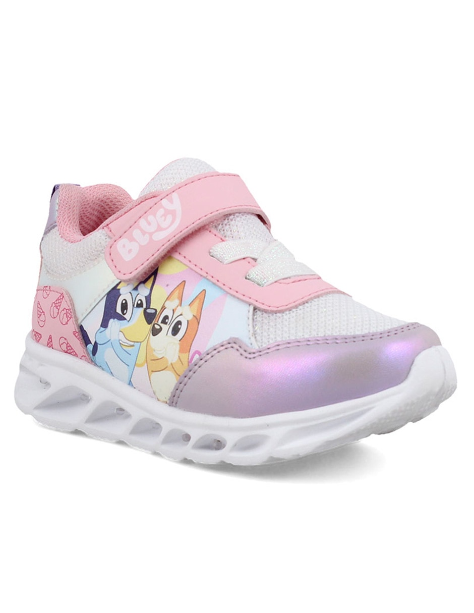 Tenis con luz para niña Bluey