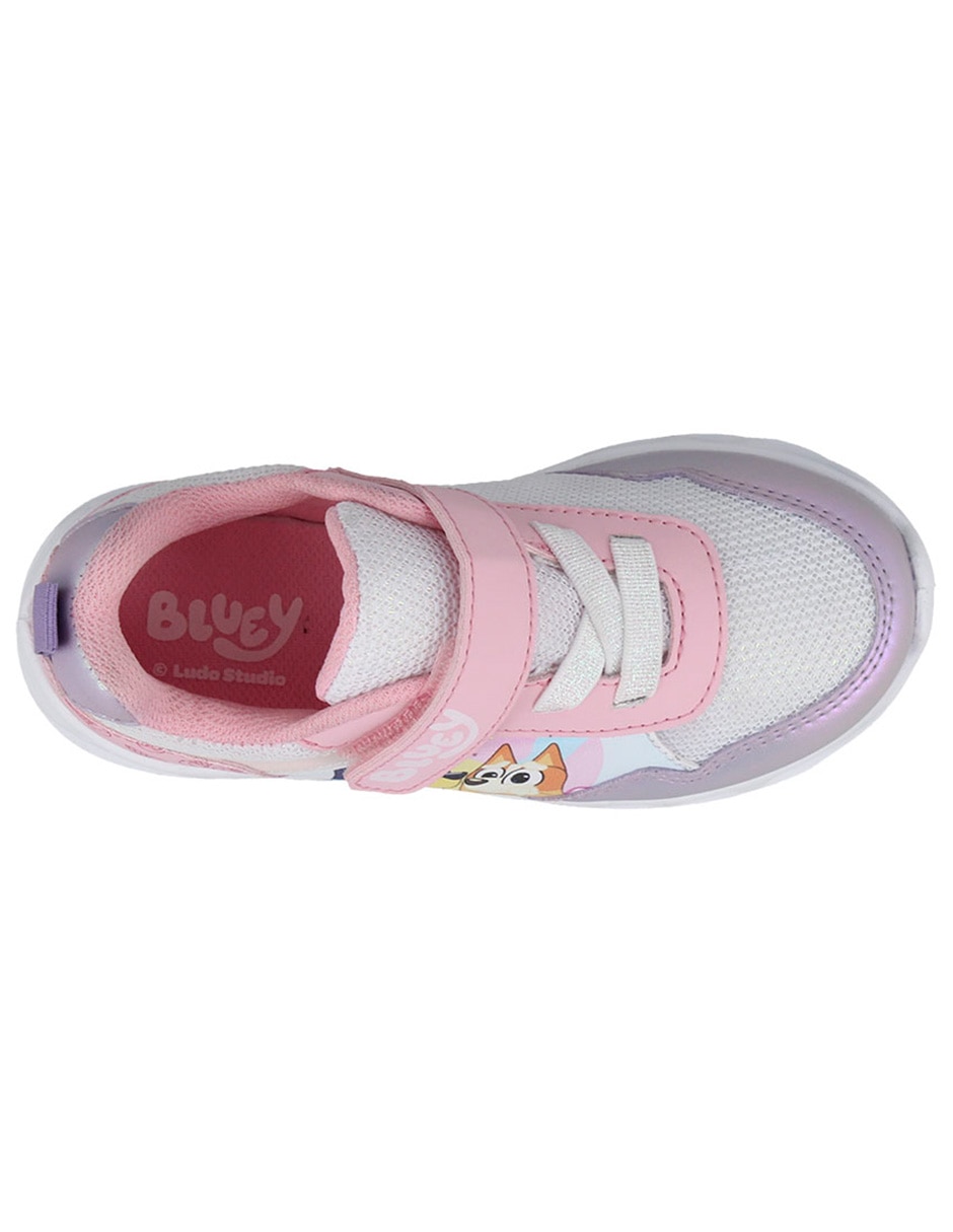 Tenis con luz para niña Bluey