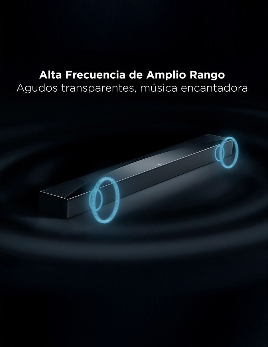 Barra de sonido Q75H con subwoofer 7