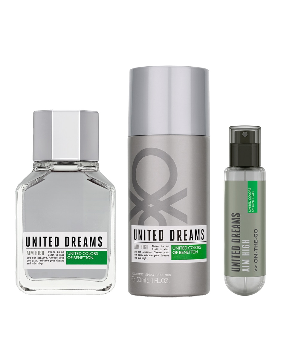 Set Eau de toilette United Dreams Aim High para hombre 2