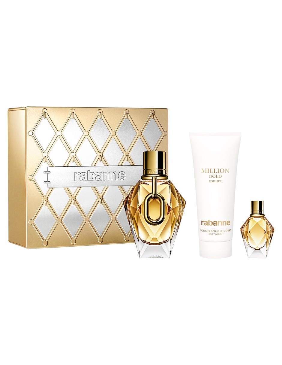 Set Eau de parfum Million Gold para mujer 1