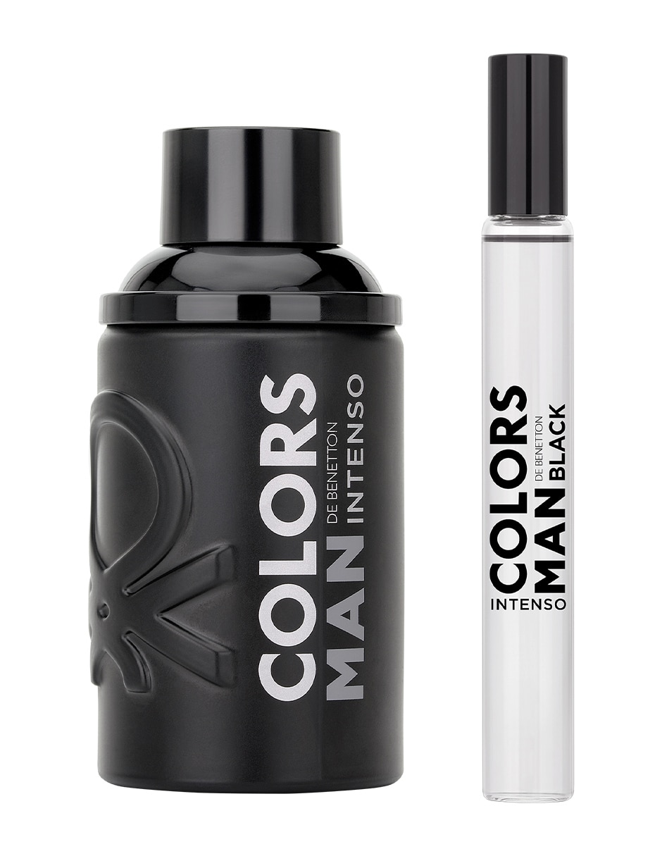 Set Eau de parfum Colors Man Black Intenso para hombre 2