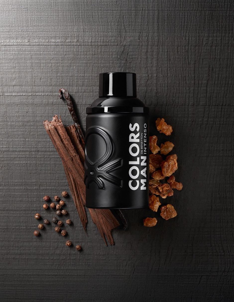 Set Eau de parfum Colors Man Black Intenso para hombre 4