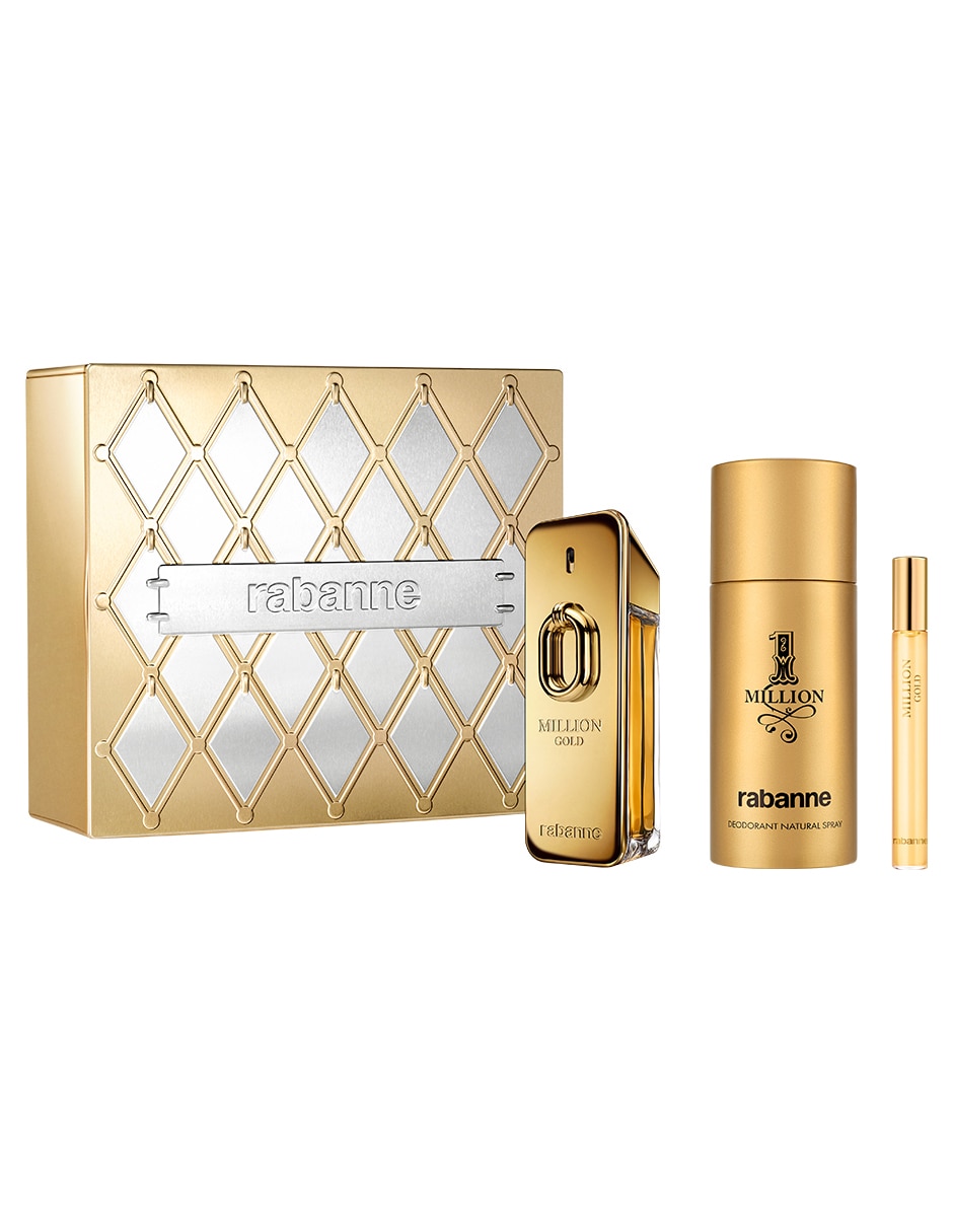 Set Eau de parfum Million Gold para hombre 1