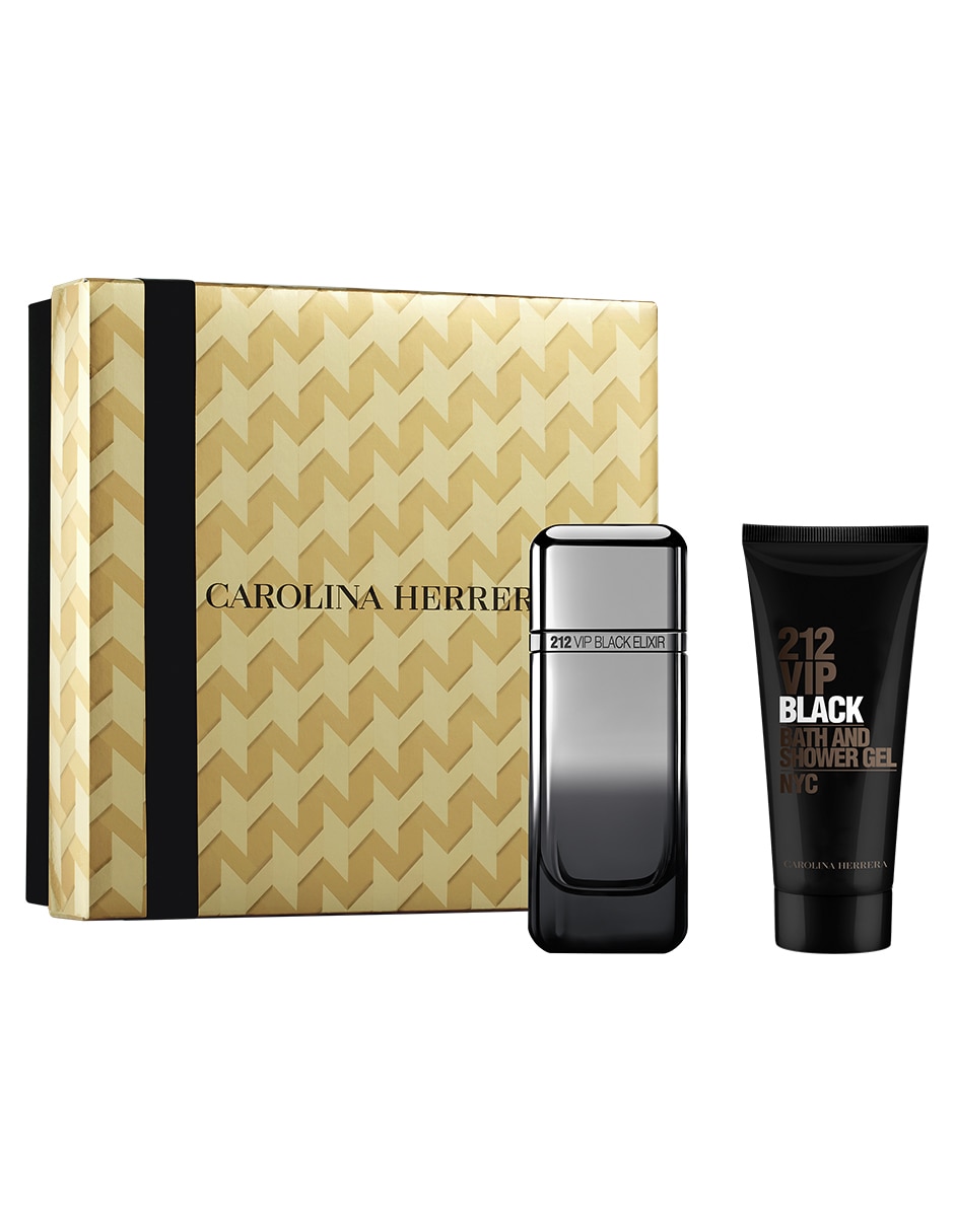Set Eau de parfum 212 Vip Black Elixir para hombre