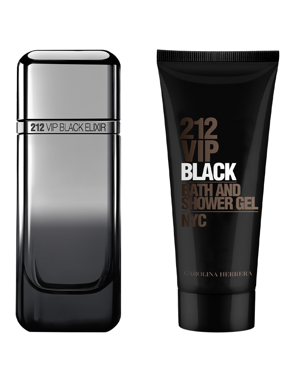 Set Eau de parfum 212 Vip Black Elixir para hombre 6
