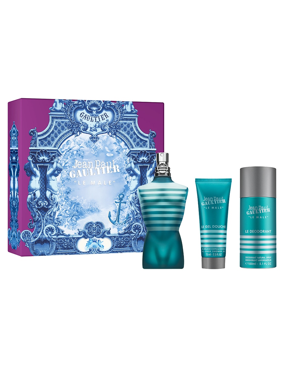 Set Eau de toilette Le Male para hombre 1