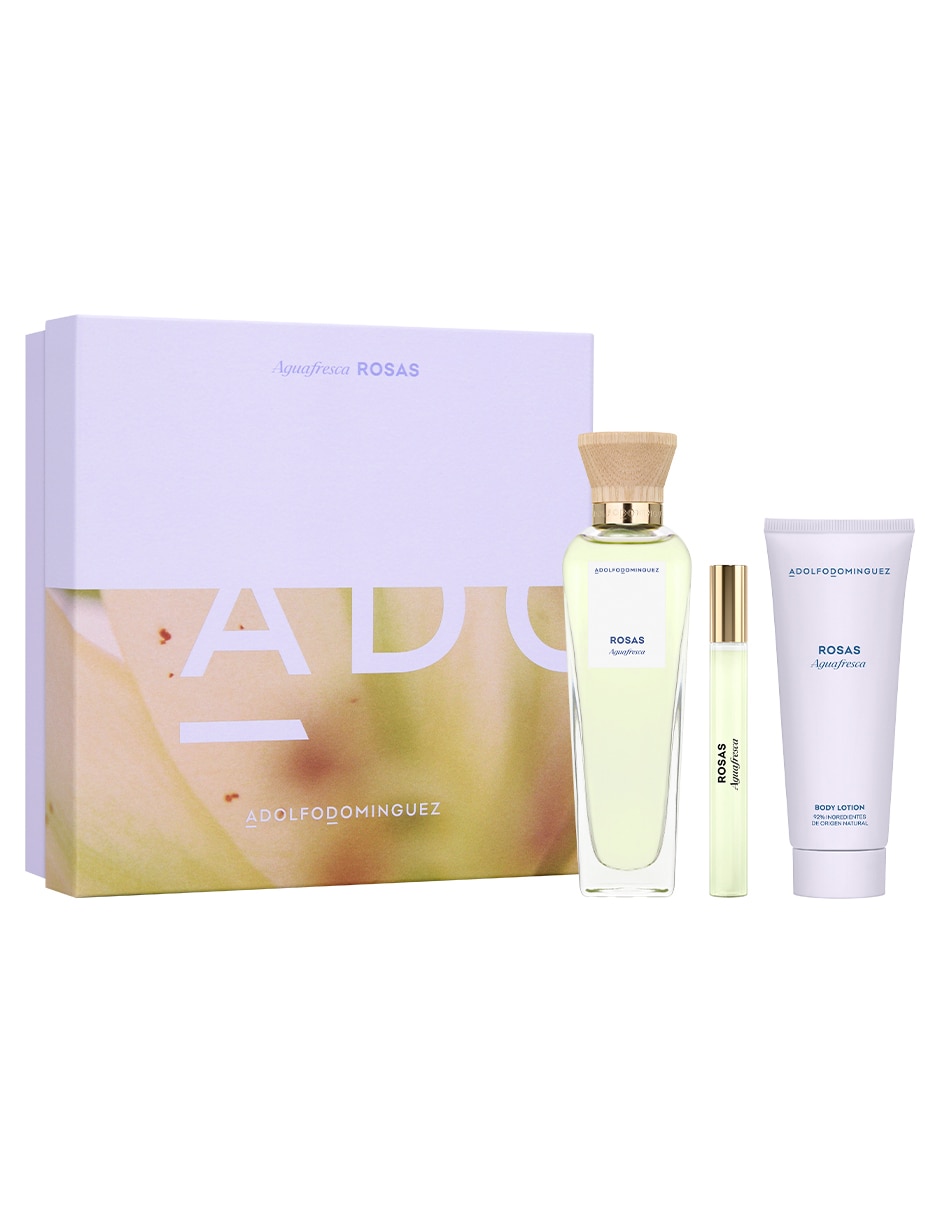 Set Eau de toilette Aguafresca Rosas para hombre