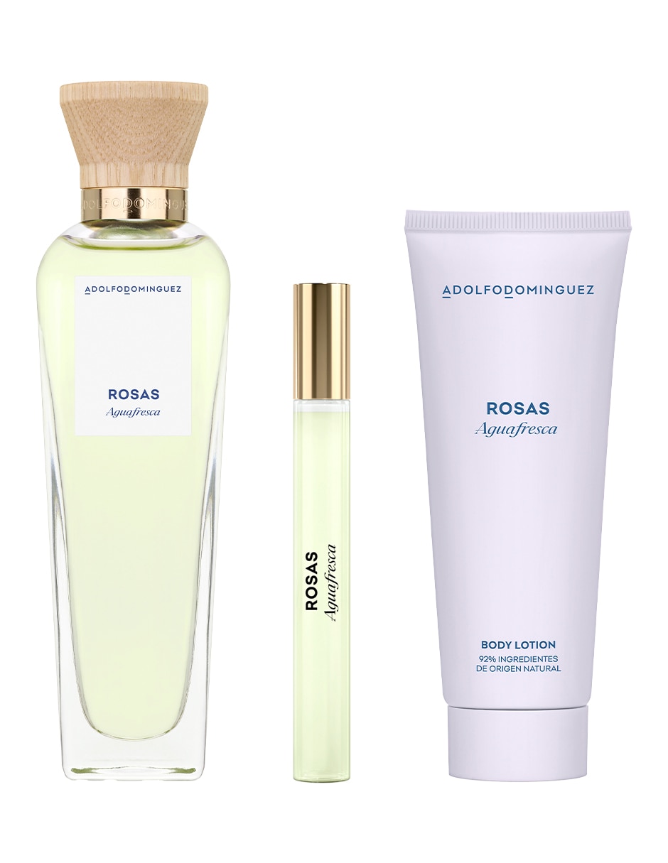 Set Eau de toilette Aguafresca Rosas para hombre 6
