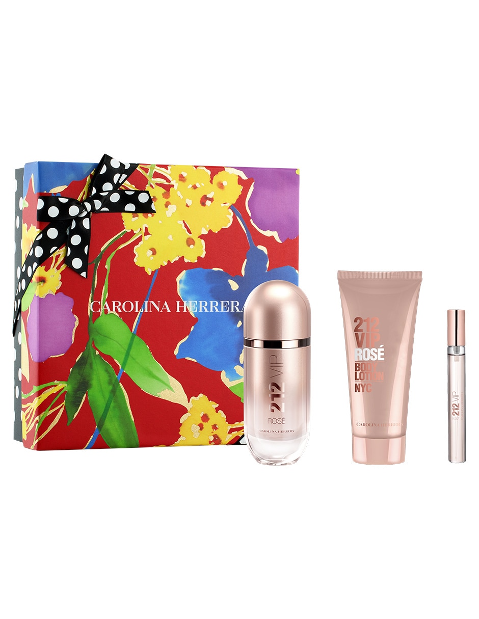 Set Eau de parfum 212 Vip Rosé para mujer Set Eau de parfum 212 Vip Rosé para mujer
