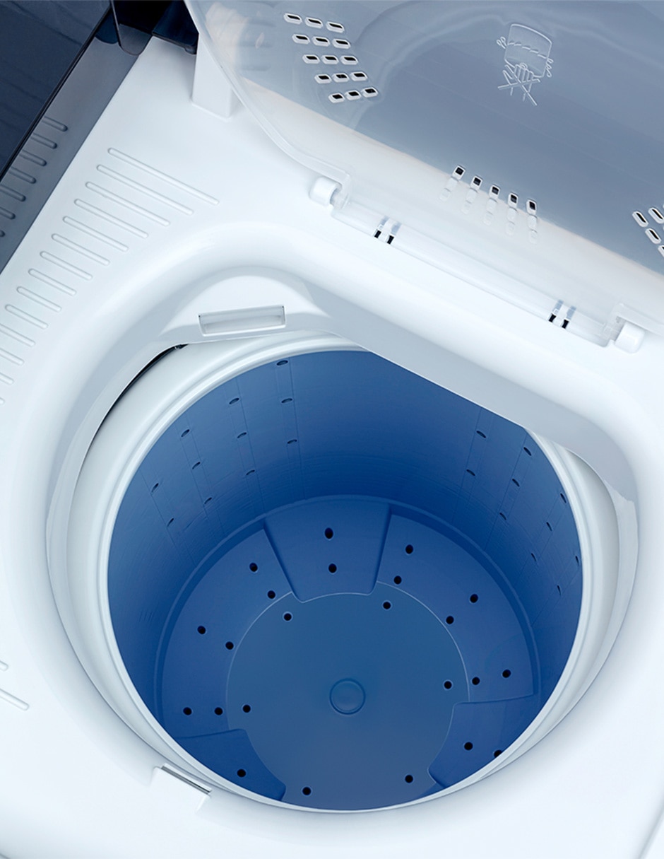 Lavadora 2 tinas 13 kg semiautomática carga superior lmdx3123hbab0