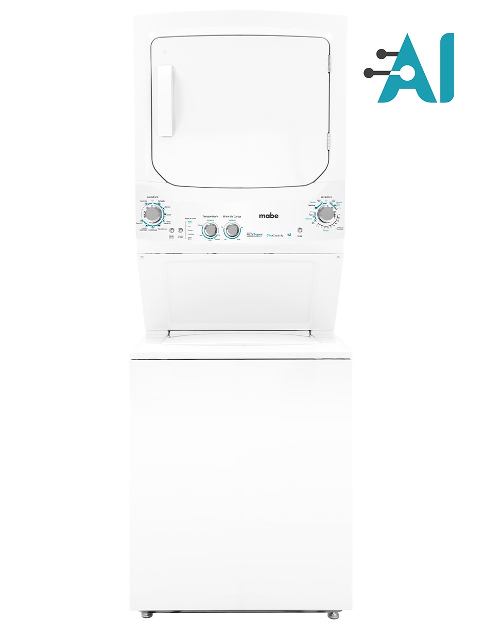 Centro de lavado Mabe gas/eléctrico 24 kg