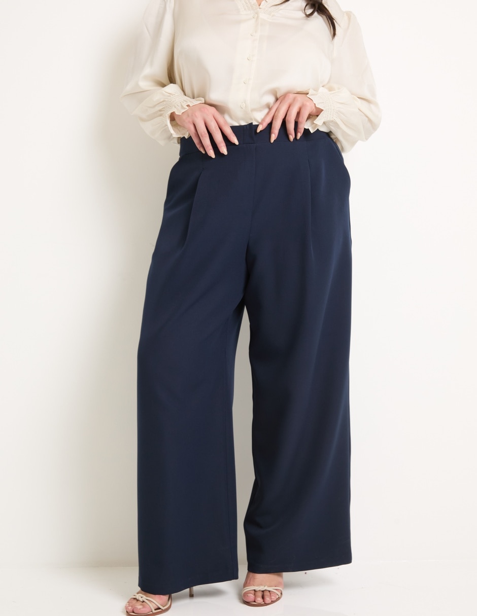 Pantalón relaxed amplio para mujer Pantalón relaxed amplio para mujer