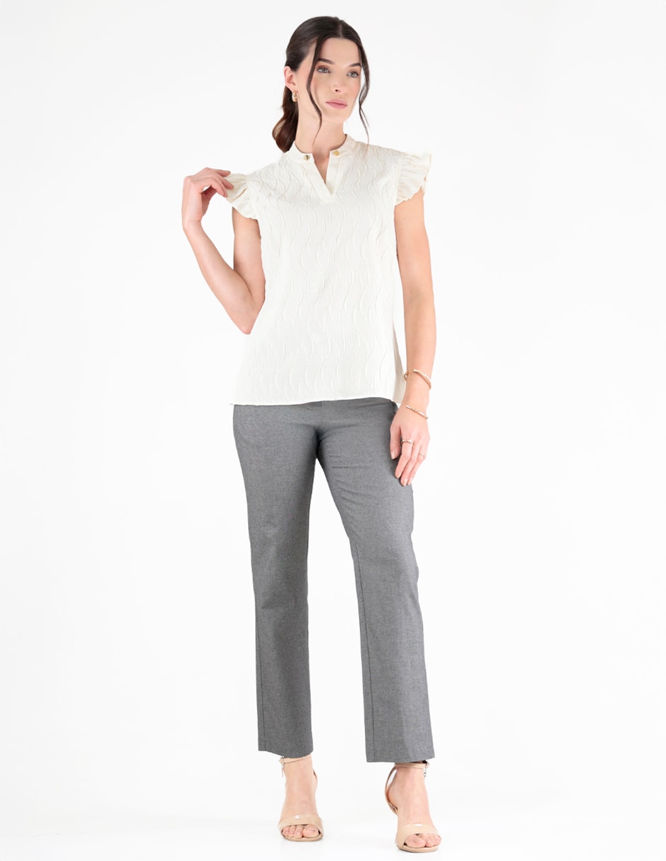 Blusa manga corta para mujer 2
