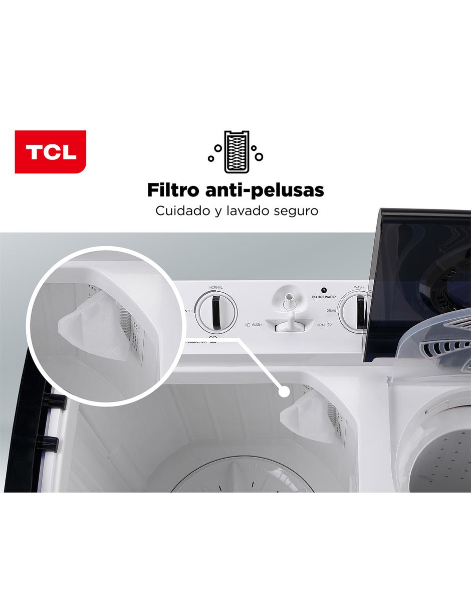 Lavadora 14 kg semiautomática carga superior twt14s