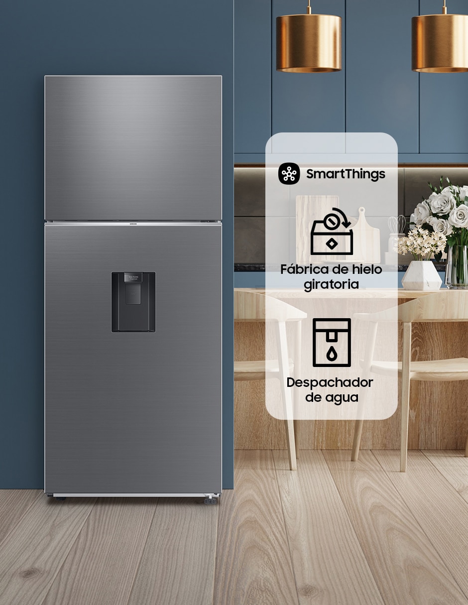 Refrigerador Samsung 14 pies cúbicos inverter no frost y fábrica de hielo RT38DG6224S9EM