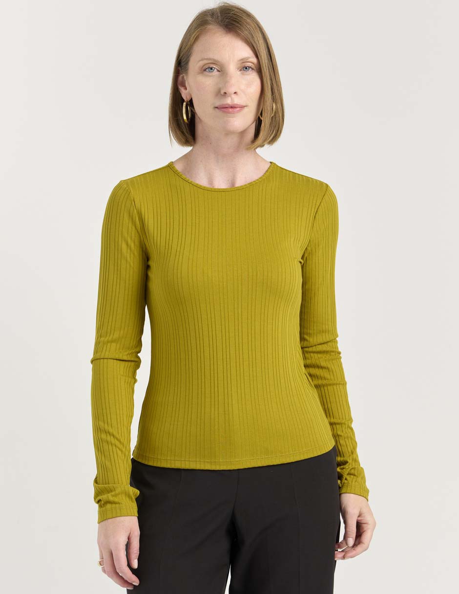Blusa Liz& manga larga para mujer 1