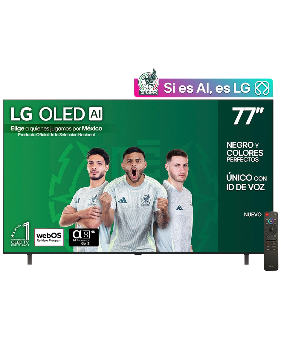 Pantalla Lg OLED de 77 pulgadas 4K/UHD OLED77B5 con AI webOS