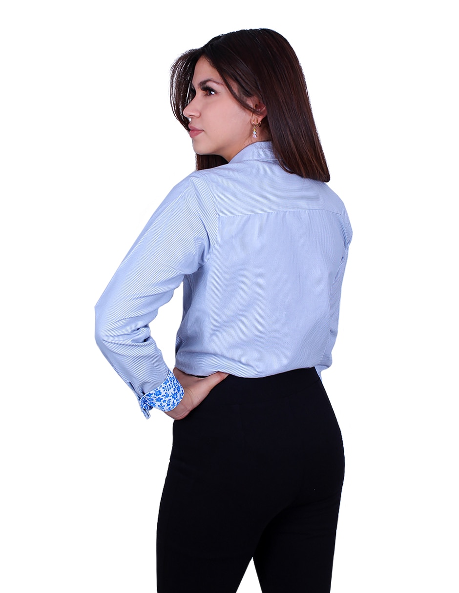 Blusa manga larga para mujer 6