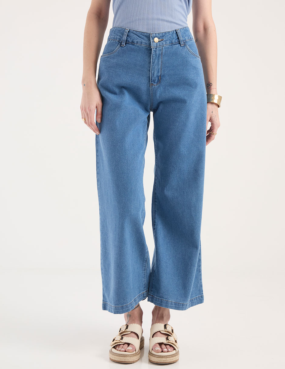 Jeans amplio para mujer