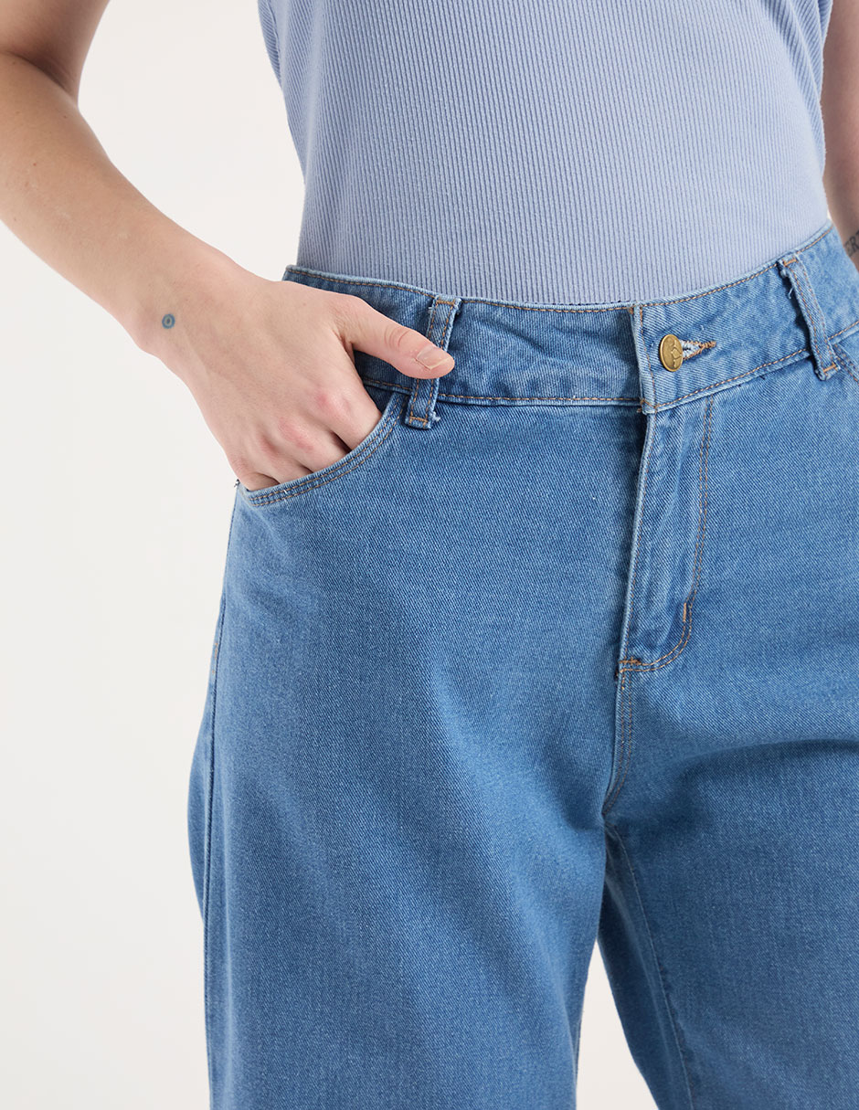 Jeans amplio para mujer 2