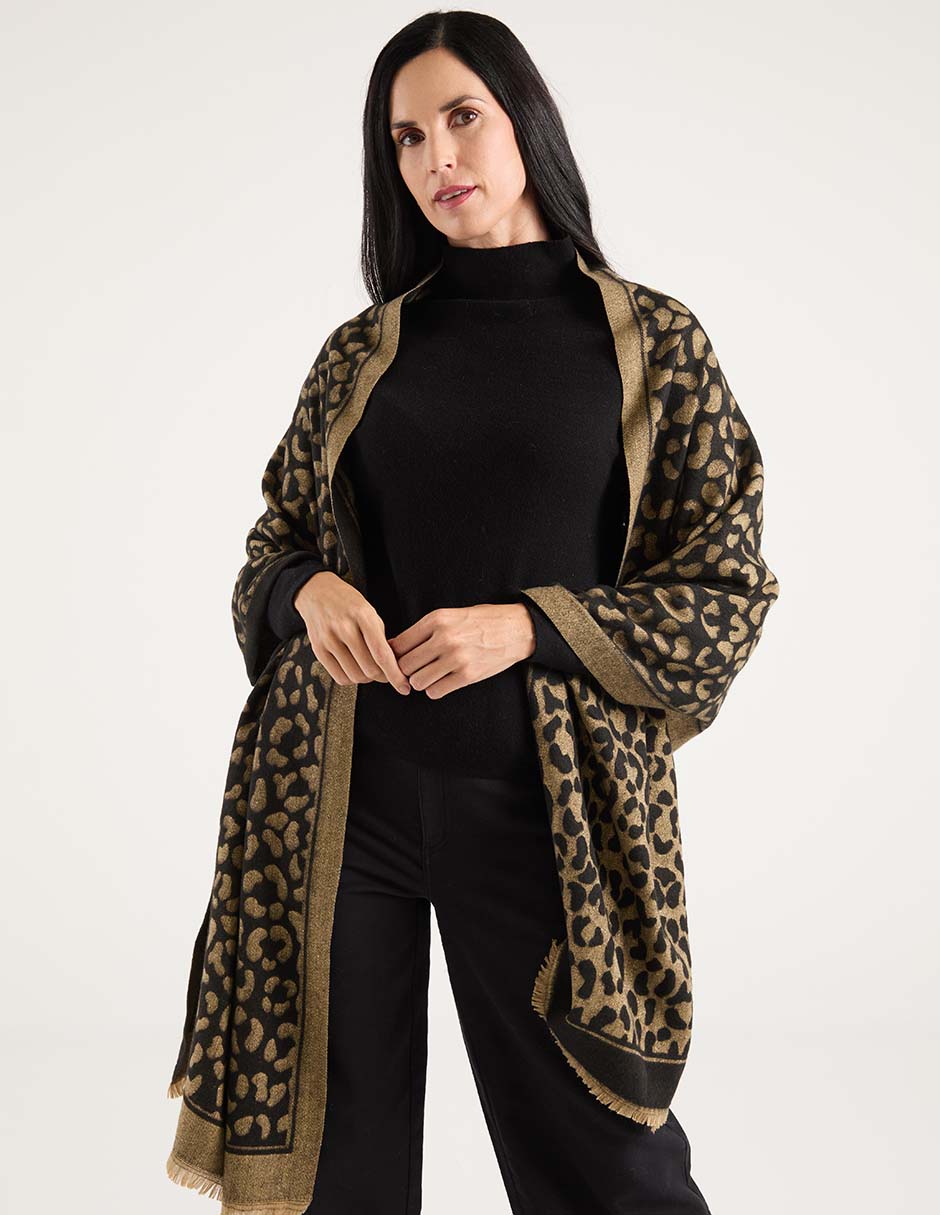 Chal estampado animal print Chal estampado animal print