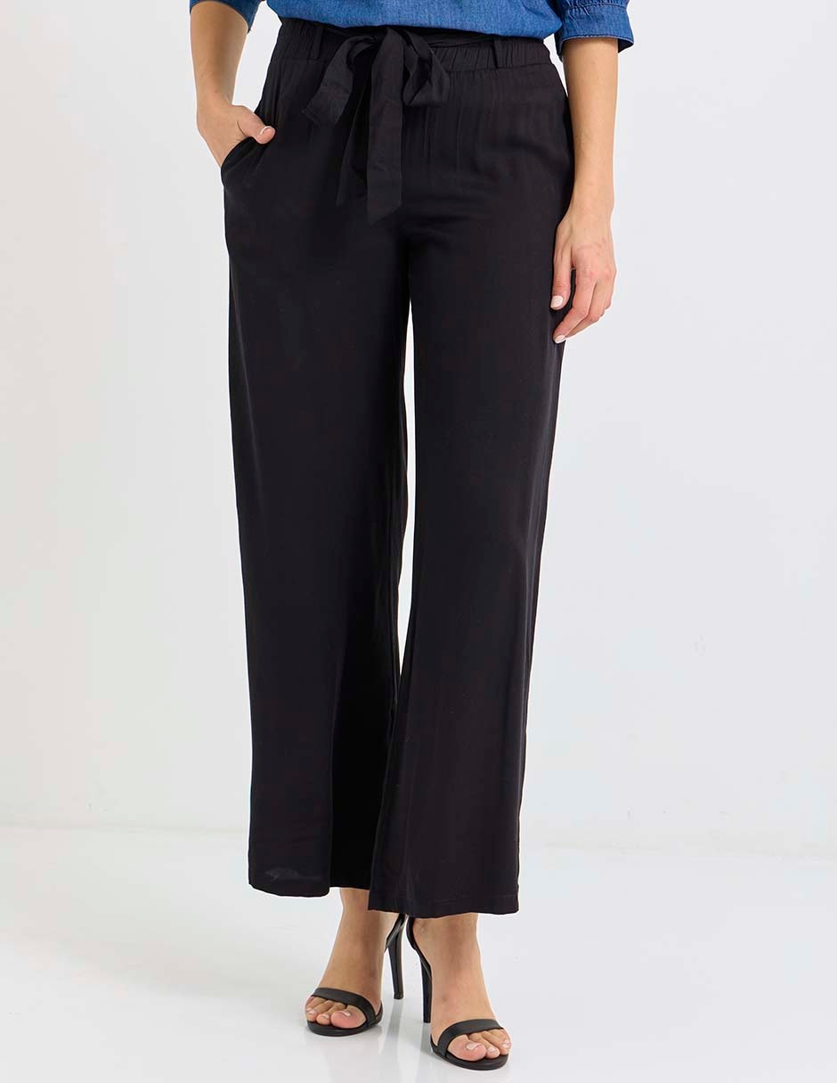 Pantalón coulotte wide leg para mujer Pantalón coulotte wide leg para mujer