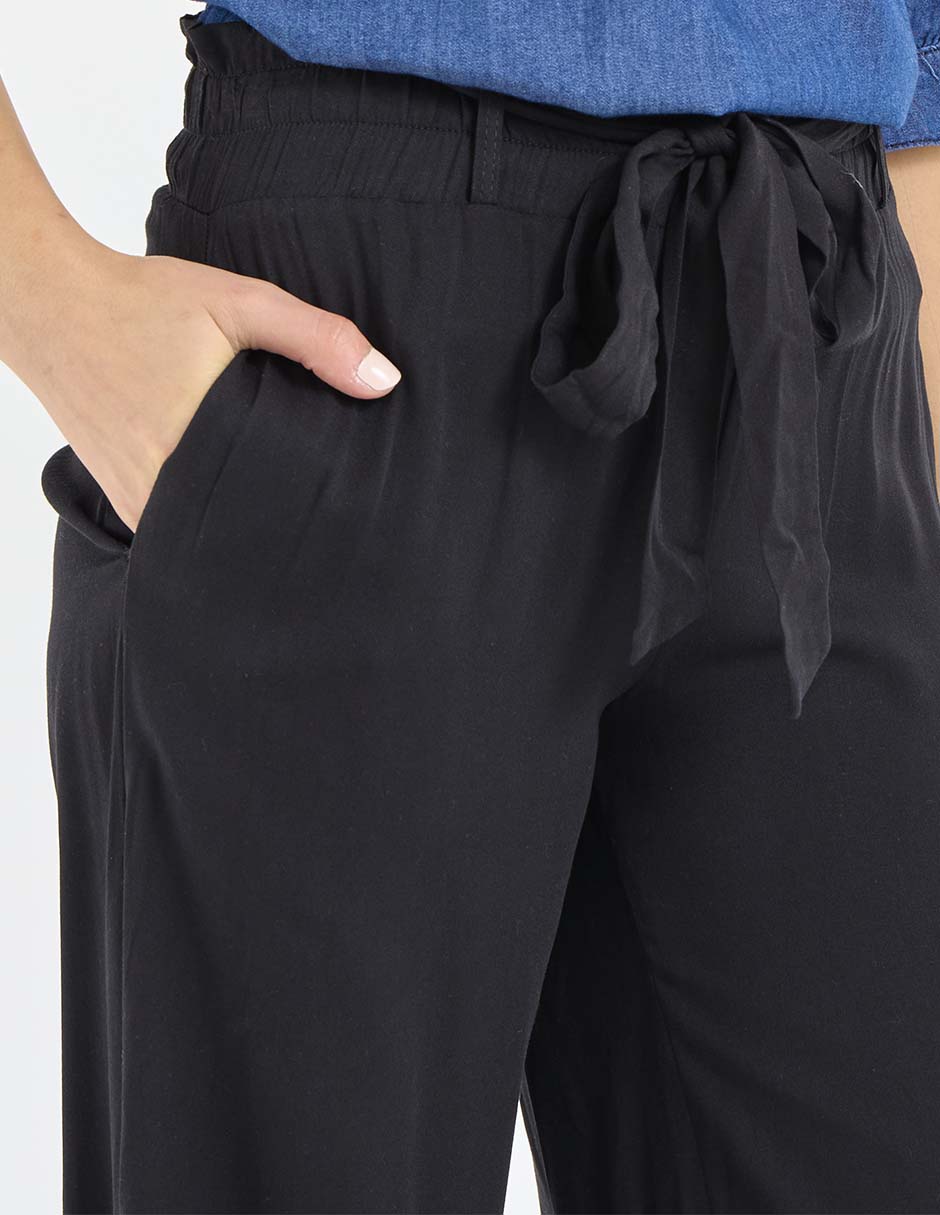 Pantalón coulotte wide leg para mujer 2