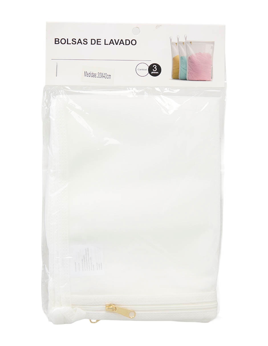 Set de bolsa de lavado Bluforest 3 piezas