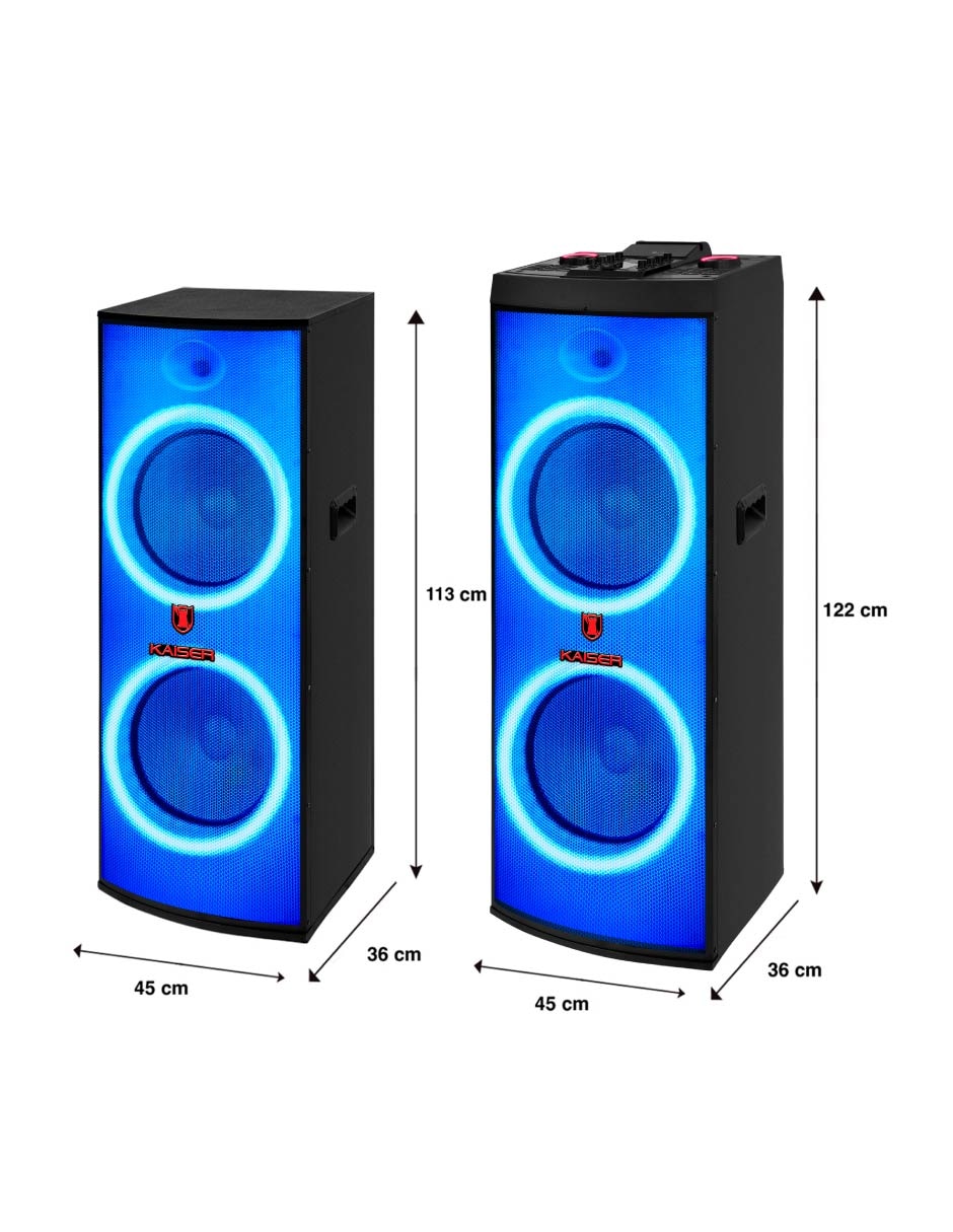 Bafle de piso kds-1501 7