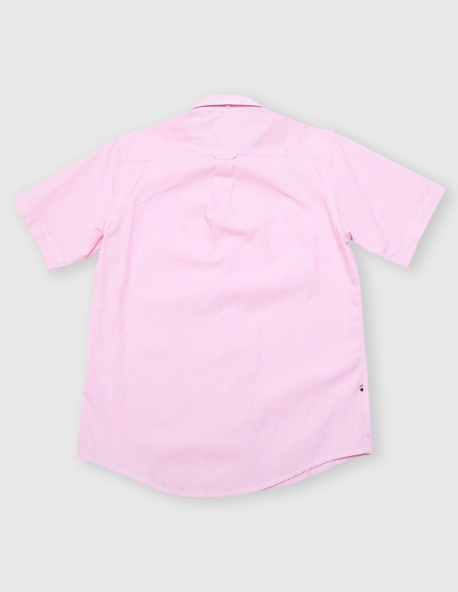Camisa casual de algodón manga corta para niño