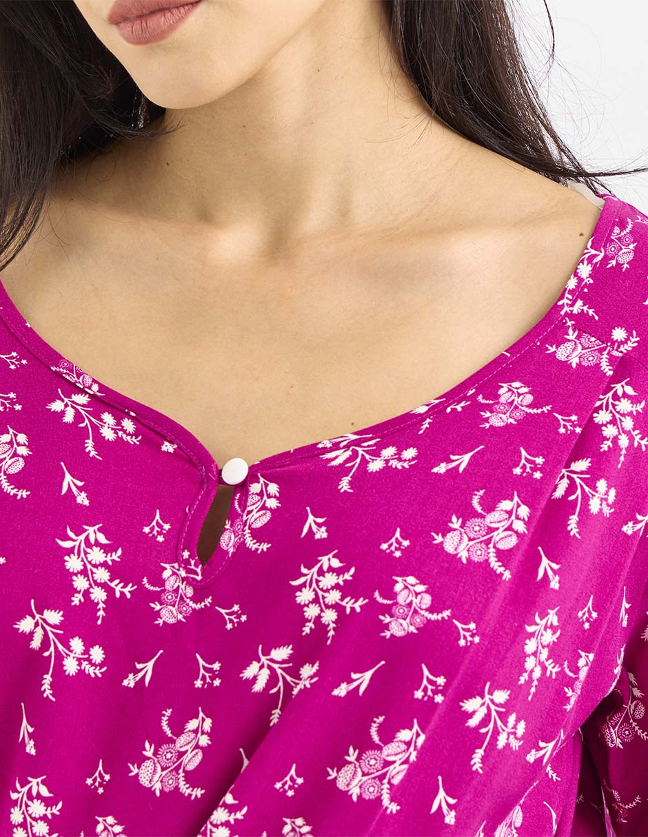 Blusa manga 3/4 para mujer 4